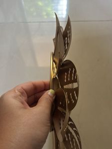 Golden Lotus Tealight Holder