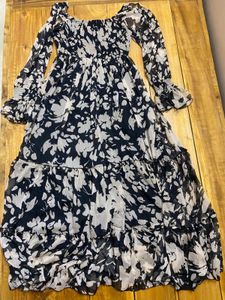 Floral Print Maxi Dress