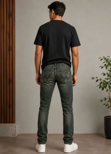 Wrangler Men's Stylish Charcoal grey Jeans