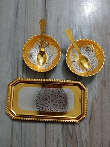 2 Bowl Set With Spoon