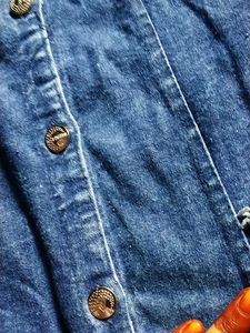 Classic Blue Denim Jacket for girls