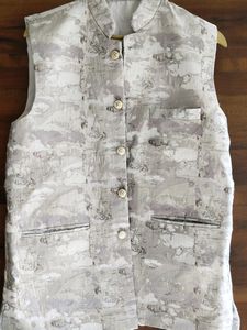 Men Ethnic Wear Nehru Collar Jacket