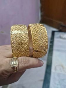 Exquisite Gold-Tone Bracelet pack of 2