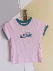 Pink Graphic T-Shirt