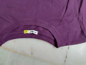 Solid Purple T-Shirt