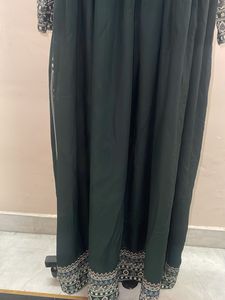 Embroidered Teal Kurta