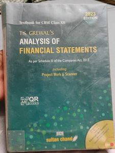 Analysis Of Financial Statements