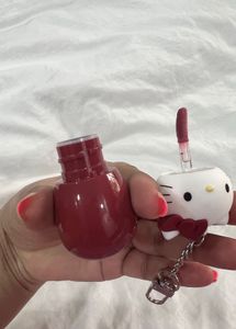 Hello Kitty Sheglam Lip Gloss Keychain