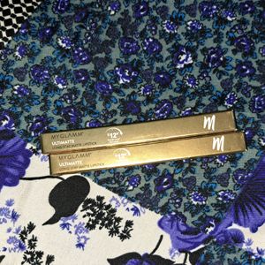 Myglamm Ultimate Long Stay Matte Lipstick Pack2