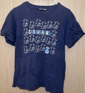Cool Navy Blue Dog Graphic T-Shirt