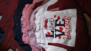 5 Cute Cat "Love Yourself" Tops (Set of five