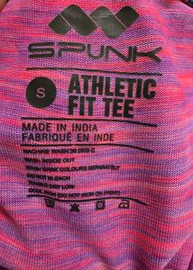 Blue "Train Hard Feel Good" Tank Top
