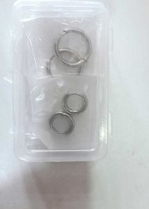 Silver Hoop Earrings