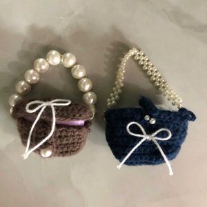 Crochet Earphone Case