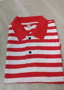 ♥️ Striped Polo T-Shirt