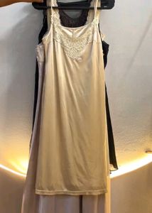 Lace Trim Slip Dress