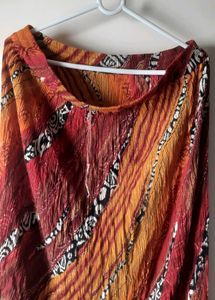 Unused Crush, crumbled fabric Bohemian Skirt