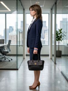 Authentic Tory Burch Amanda Classic Satchel