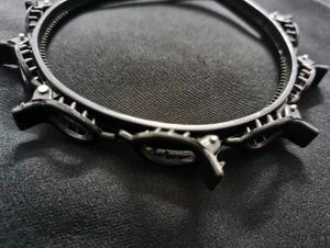 Stylish Black Headband with Claws