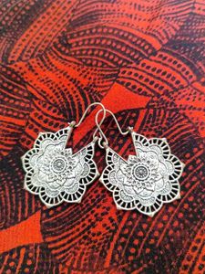 Boho Floral Drop Earrings