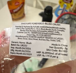 BRAND NEW!! Forever52 Blush Crush - Heatwave 003