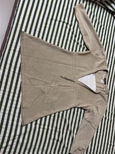Chic Beige Knit Sweater