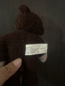 Original Mr. Bean Teddy Bear Tiger Television