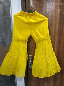 Yellow Palazzo Pants
