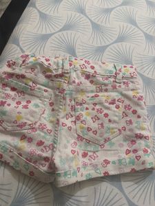 pair of 2 Cute Denim Mojitos Shorts