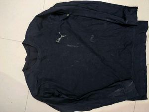 Puma Black Long Sleeve T-Shirt