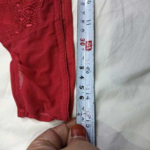 🪔 Lace Trim Thong Panty