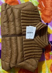 Tan Puffer Jacket - New with Tags