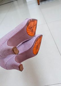 Pink Shimmer Pumps