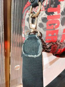 Stylish Leopard Print &amp; Text Shoulder Bag