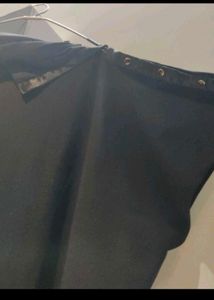 Chic Black Asymmetrical Dress
