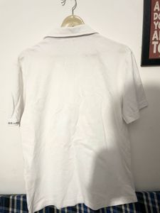 National Geographic White Polo Shirt