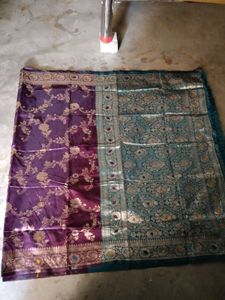 New💜Silk Saree&amp; blouse pc
