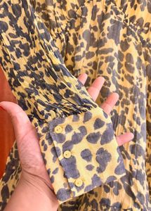HNM Premium animal print dress