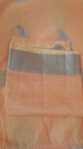 Beautiful saree with copper jari work NWOT