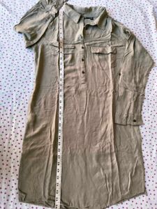 Stylish Khaki Shirt kurta