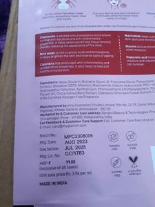 Myglamm Sheet mask Combo 2