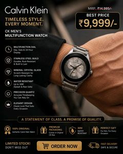 Calvin Klein✨️👀 Men's Multifunction Watch ⌚️