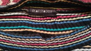 Colorful Striped Tunic Top