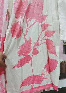 Elegant Floral Print Kurta Set