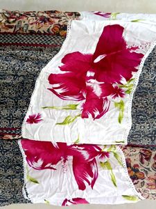 Bohemian Tiered Floral Print Maxi Skirt