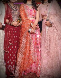 Floral Lehenga Choli with Dupatta