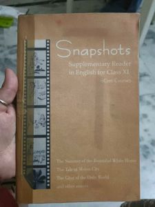 Snapshots: Supplementary Reader Class XI
