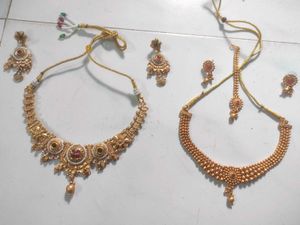 Traditional Indian Jewelry Set