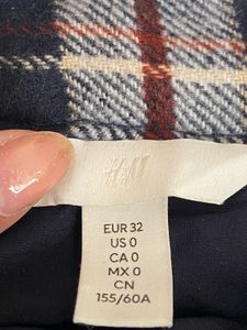 H&amp;M Plaid Mini Skirt ❤️