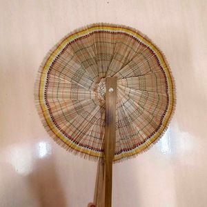 Antique Handmade Bamboo Fan